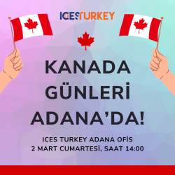 Adana'da Kanada Eğitim Günleri